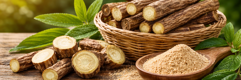Süßholzwurzel für Hunde und Katzen – traditionelles Kraut für Atemwege, Immunsystem & Verdauung