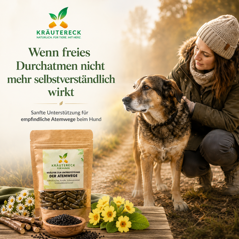 Hund Atemwege - Kräuterkapseln