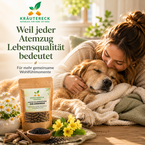 Hund Atemwege - Kräuterkapseln