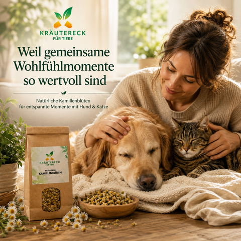 Hund & Katze - Kamillenblüten