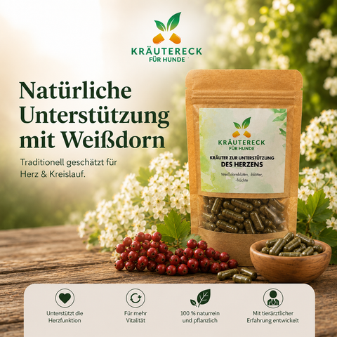 Hund Herz - Kräuterkapseln