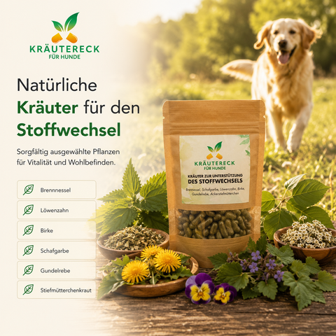 Hund Stoffwechsel - Kräuterkapseln