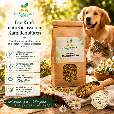 Hund & Katze - Kamillenblüten