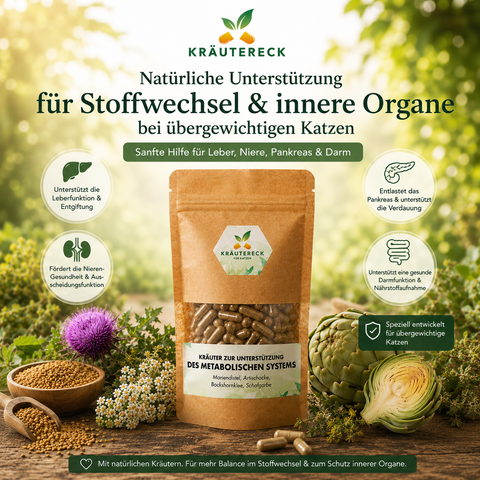 Katze Metabolisches System - Kräuterkapseln