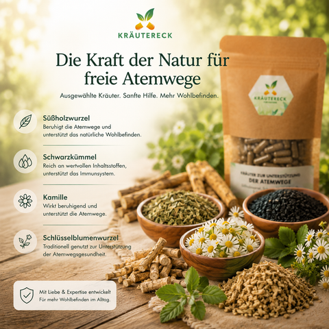 Katze Atemwege - Kräuterkapseln