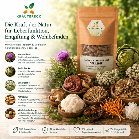 Katze Leber - Kräuterkapseln