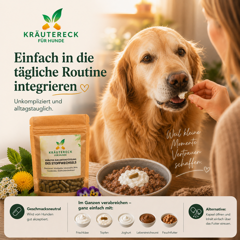 Hund Stoffwechsel - Kräuterkapseln