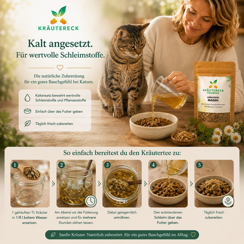 Katze Magen - Kräutertee