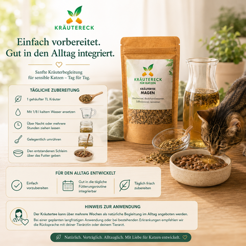 Katze Magen - Kräutertee