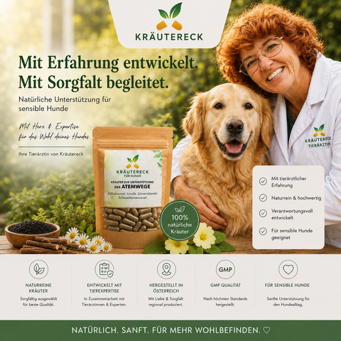 Hund Atemwege - Kräuterkapseln