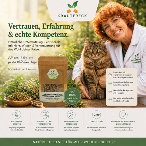 Katze Herz & Lunge - Kräuterkapseln