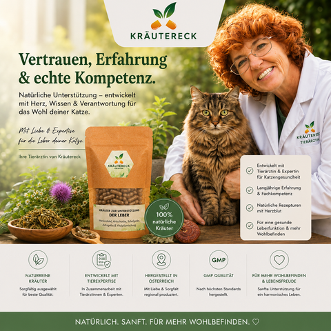 Katze Leber - Kräuterkapseln