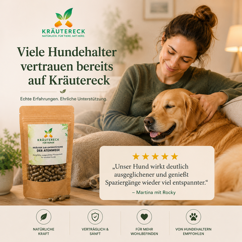 Hund Atemwege - Kräuterkapseln