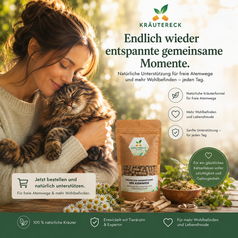 Katze Atemwege - Kräuterkapseln