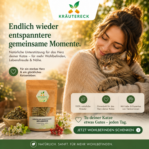 Katze Herz - Kräuterkapseln