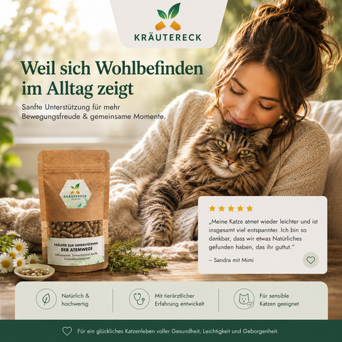Katze Atemwege - Kräuterkapseln