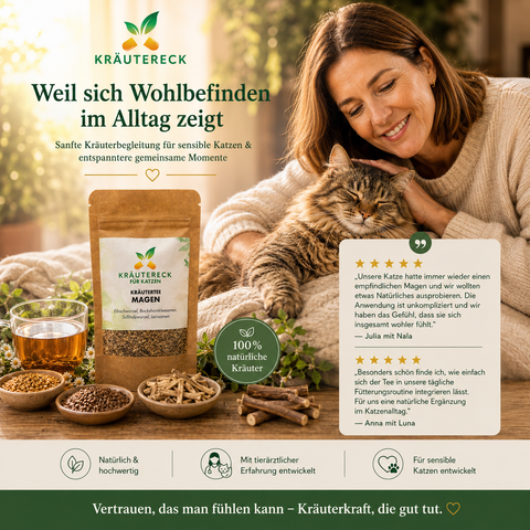 Katze Magen - Kräutertee
