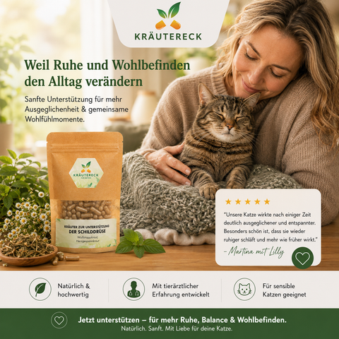 Katze Schilddrüse - Kräuterkapseln